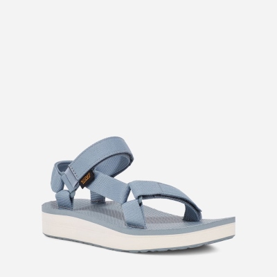 Teva Midform Universal - Women's Teva Sandals - Light Blue | India (WKBH82074)